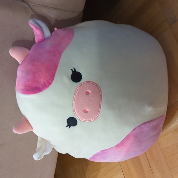 Squishmallow 12" Kalina Pink and Purple Tie Dye Cow - Picture 1 of 5